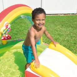 Aire De Jeux Gonflable Intex Mon Jardin -Fatboy Boutique aire de jeux gonflable intex jardin