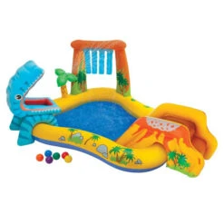 Aire De Jeux Gonflable Enfant INTEX Jurassic -Fatboy Boutique aire de jeux jurassic intex 4