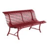 Banc De Jardin FERMOB Louisiane - Piment -Fatboy Boutique banc jardin louisiane fermob piment 1