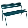 Banc De Jardin FERMOB Monceau - Bleu Acapulco -Fatboy Boutique banc jardin monceau fermob 2 3 places bleu acapulco 1