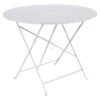 Table De Jardin 4 Personnes FERMOB Bistro Ø 96 Cm - Blanc -Fatboy Boutique bistro table d96 blanc coton 1