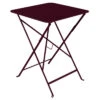 Table De Jardin Pliante 2 Personnes FERMOB Bistro 57 X 57 Cm - Cerise Noire -Fatboy Boutique bistro table 57x57 cerise noire