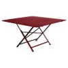 Table De Jardin 8 Personnes FERMOB Cargo 128 X 128 Cm - Piment -Fatboy Boutique cargo table piment 1
