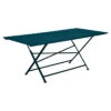 Table De Jardin 10 Personnes FERMOB Cargo 190 X 90 Cm - Bleu Acapulco -Fatboy Boutique cargo table rectangulaire bleu acapulco 1