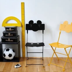 Chaise De Jardin Pour Enfant FERMOB Bistro Mickey Mouse © - Réglisse -Fatboy Boutique chaise mickey fermob 10 3