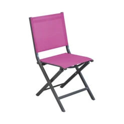 Chaise De Jardin Pliante Alizé Thema -Fatboy Boutique chaise thema grey framboise 1
