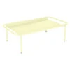 Table Basse De Jardin FERMOB Coolside - Citron Givré -Fatboy Boutique coolside table basse 115x63 citron givre