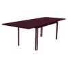Table De Jardin 8 à 10 Personnes Avec Rallonge FERMOB Costa 160 / 240 X 90 Cm - Cerise Noire 1 Table De Jardin 8 à 10 Personnes Avec Rallonge FERMOB Costa 160 / 240 X 90 Cm - Cerise Noire -Fatboy Boutique costa table a rallonges cerise noire