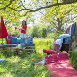 Coussin Décoration MADISON Triangle Blue -Fatboy Boutique coussin deco triangle madison