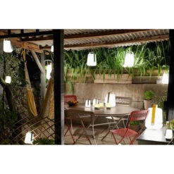 Lot De 3 Photophores FERMOB Cuub - Vert -Fatboy Boutique cuub vert ambiance fermob 2