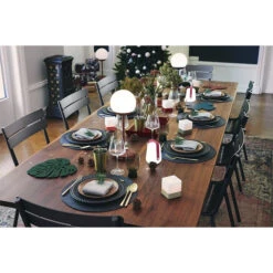 Lot De 3 Photophores FERMOB Cuub - Vert -Fatboy Boutique cuub vert ambiance fermob 5