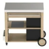 Chariot Desserte Mobilot ENO Pour Plancha Gaz Ou électrique -Fatboy Boutique eno mobilot chariot bois et inox 2