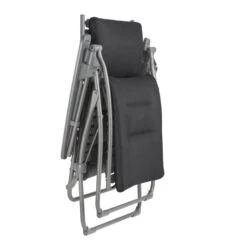 Fauteuil Relax Pliant LAFUMA Evolution BeComfort - Gris Foncé -Fatboy Boutique evolution dark grey folded 2020 min