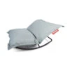 Pack Rocking Chair Rock'n'Roll Noir + Pouf Original Outdoor Écume Fatboy -Fatboy Boutique fatboy original outdoor rock nroll mineral blue