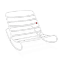 Pack Rocking Chair Rock'n'Roll Gris Clair + Pouf Original Outdoor Écume Fatboy -Fatboy Boutique fatboy rock n roll light grey packshot 01 104915 min