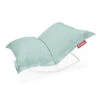 Pack Rocking Chair Rock'n'Roll Gris Clair + Pouf Original Outdoor Écume Fatboy -Fatboy Boutique fatboy rock chair gris clair ecume