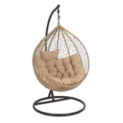 Fauteuil Œuf Suspendu Bizzotto Amirantes - Naturel