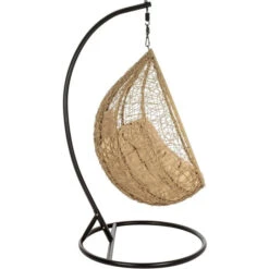 Fauteuil Œuf Suspendu Bizzotto Amirantes - Naturel -Fatboy Boutique fauteuil bizzotto amirantes oeuf naturel 6