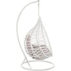 Fauteuil Œuf Suspendu Bizzotto Torres - Blanc 10 Fauteuil Œuf Suspendu Bizzotto Torres - Blanc -Fatboy Boutique fauteuil bizzotto torres blanc 2