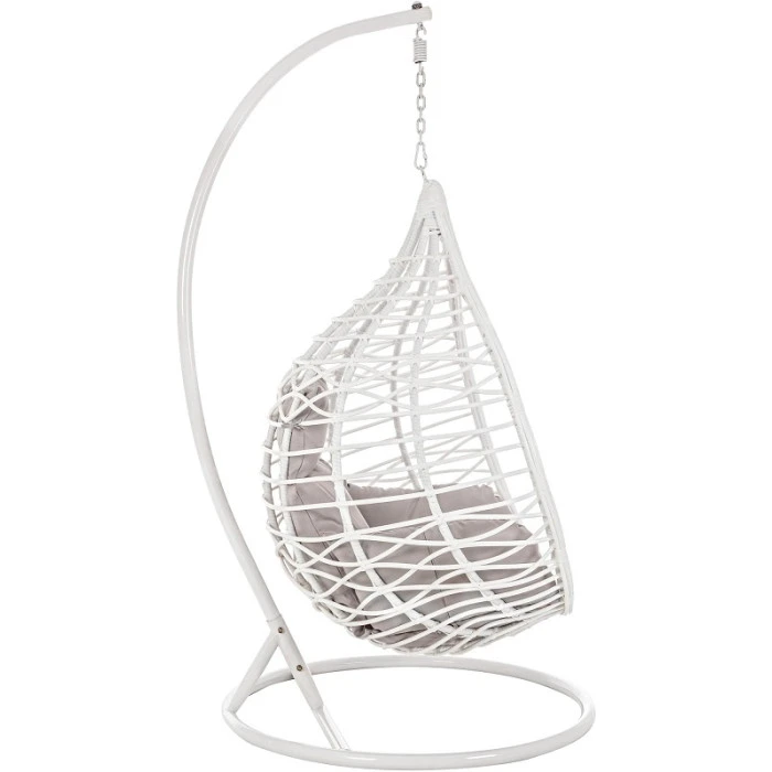 Fauteuil Œuf Suspendu Bizzotto Torres - Blanc 5 Fauteuil Œuf Suspendu Bizzotto Torres - Blanc – Image 3