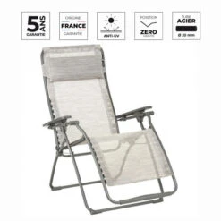 Fauteuil Relax Pliant LAFUMA Futura Velio Néo - Ipanema -Fatboy Boutique fauteuil relax pliant lafuma futura velio neo ipanema