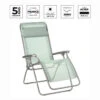 Fauteuil Relax Pliant LAFUMA R Clip Batyline Iso - Tilleul -Fatboy Boutique fauteuil relax pliant lafuma r clip tilleuil