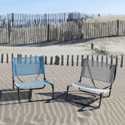 Chaise Basse De Jardin LAFUMA CB Batyline Iso - Seigle -Fatboy Boutique lfm1210.8548 chaise basse jardin lafuma cb batyline iso seigle ambiance