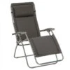 Fauteuil Relax Pliant LAFUMA RSX Clip Polycoton - Ardoise -Fatboy Boutique lfm2037.8549 fauteuil relax pliant lafuma rsx clip polycoton ardoise