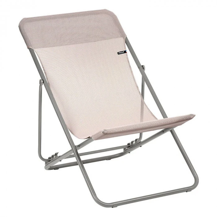 Chaise Longue LAFUMA Maxi Transat - Rose 3 Chaise Longue LAFUMA Maxi Transat - Rose