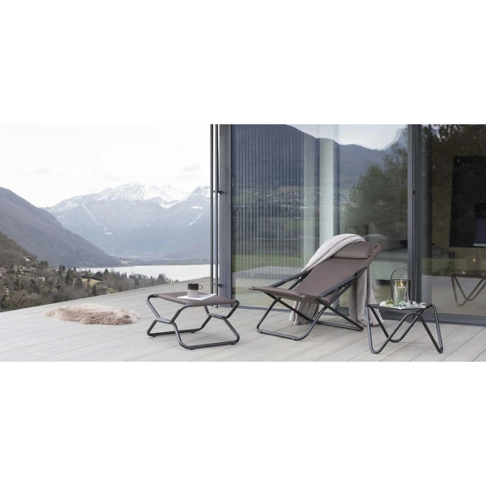 Repose-pieds LAFUMA Next AirComfort - Taupe 4 Repose-pieds LAFUMA Next AirComfort - Taupe – Image 2