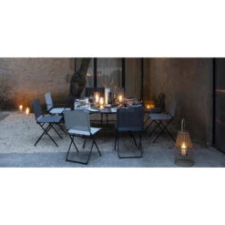 Fauteuil De Jardin LAFUMA Anytime Batyline Duo - Obsidian -Fatboy Boutique lfm2640.6897 fauteuil jardin lafuma anytime batyline duo obsidian ambiance 3