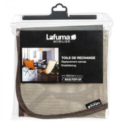 Toile De Rechange Pour Fauteuil LAFUMA Pop Up Batyline Iso Seigle -Fatboy Boutique lfm2669.1685 toile rechange fauteuil lafuma pop up batyline iso seigle packaging 1
