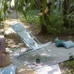 Chaise Longue LAFUMA Maxi Transat Plus - Bleu 9 Chaise Longue LAFUMA Maxi Transat Plus - Bleu -Fatboy Boutique lfm2926 9258 chaise longue lafuma maxi transat plus bleu ambiance