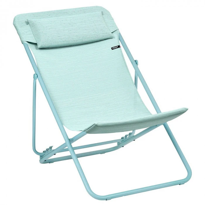 Chaise Longue LAFUMA Maxi Transat Plus - Bleu 3 Chaise Longue LAFUMA Maxi Transat Plus - Bleu
