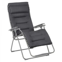 Fauteuil Relax Pliant LAFUMA Futura BeComfort XL - Gris Foncé