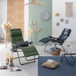 Produits populaires -Fatboy Boutique lfm3131.8902 fauteuil relax pliant lafuma futura becomfort xl gris fonce ambiance
