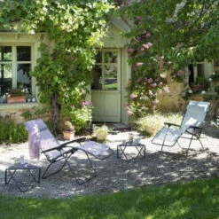 Fauteuil Relax Pliant LAFUMA R Clip Batyline Iso - Magnolia -Fatboy Boutique lfm4020 fauteuil relax pliant lafuma r clip ambiance min