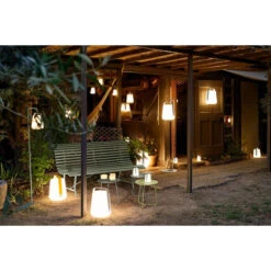 Lot De 3 Lampes Nomades FERMOB Balad H 12 Cm - Ocre Rouge 13 Lot De 3 Lampes Nomades FERMOB Balad H 12 Cm - Ocre Rouge -Fatboy Boutique lot 3 lampes nomades fermob balad 12cm ambiance