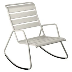 Rocking Chair FERMOB Monceau - Gris Argile