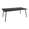 Table De Jardin 8 Personnes FERMOB Monceau 194 X 94 Cm - Carbone -Fatboy Boutique monceau table 194x94 carbone 1