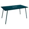 Table De Jardin 6 Personnes FERMOB Monceau 146 X 80 Cm - Bleu Acapulco 2 Table De Jardin 6 Personnes FERMOB Monceau 146 X 80 Cm - Bleu Acapulco -Fatboy Boutique monceau table 146x80 bleu acapulco