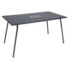 Table De Jardin 6 Personnes FERMOB Monceau 146 X 80 Cm - Carbone -Fatboy Boutique monceau table 146x80 carbone