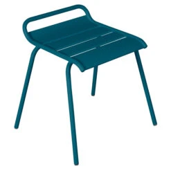 Tabouret De Jardin Empilable FERMOB Monceau - Bleu Acapulco