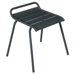 Tabouret De Jardin Empilable FERMOB Monceau - Carbone