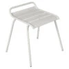Tabouret De Jardin Empilable FERMOB Monceau - Gris Argile -Fatboy Boutique monceau tabouret gris argile