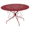 Table De Jardin 8 Personnes FERMOB Montmartre Ø 117 Cm - Piment -Fatboy Boutique montmartre table d117 piment 1