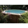 Piscine En Bois Octogonale Ubbink Océa 5,10 X 1,20 M - Liner Beige -Fatboy Boutique ocea 510 beige