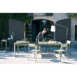 Table De Jardin 10 Personnes Avec 2 Rallonges FERMOB Oléron 155 / 255 X 100 Cm - Cactus -Fatboy Boutique ol ron cactus maillane bookgss2020 sebastien erome 5 min 5