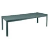 Table Fermob Oléron Avec 2 Rallonges 155 / 255 X 100 Cm - Gris Orage -Fatboy Boutique oleron allonge x2 gris orage 1