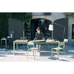Table De Jardin 10 Personnes Avec 2 Rallonges FERMOB Oléron 155 / 255 X 100 Cm - Cactus -Fatboy Boutique oleron cactus maillane bookgss2020 sebastien erome 2 min 5